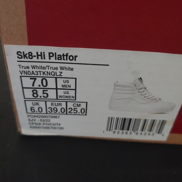 Brand new van hi tops - Picture 4 of 4